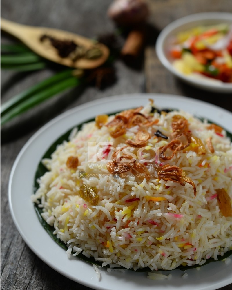 RESEPI NASI MINYAK TERENGGANU BERSAMA GULAI DAGING TANPA ...