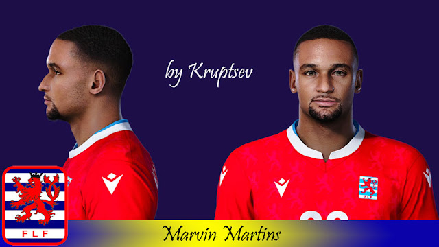 Marvin Martins Face For eFootball PES 2021