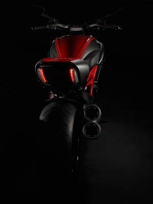 2011 Ducati Diavel Rear View