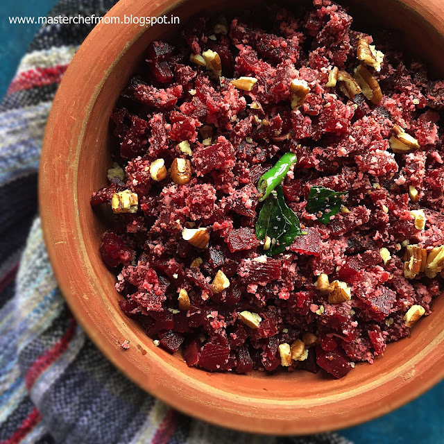 Indian Style Beetroot Salad 