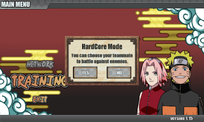 Cara Membuka Hardcore Mode Naruto Senki Tanpa MOD