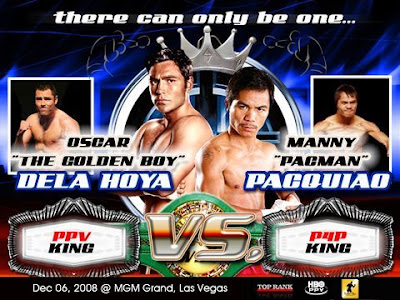 oscar de la hoya pacquiao. Pacman will face Dela Hoya in