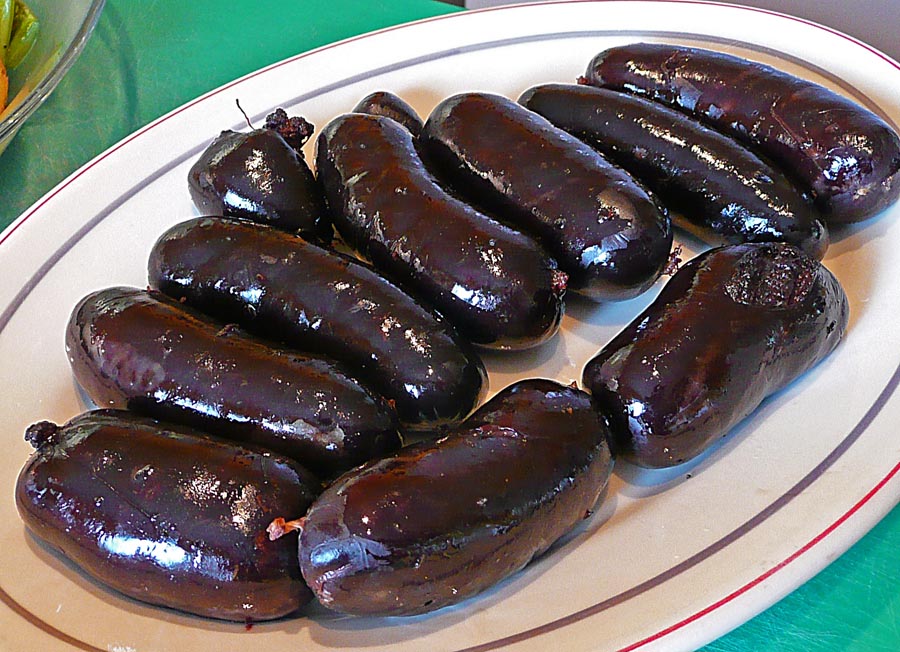 Cast iron boudin recipe