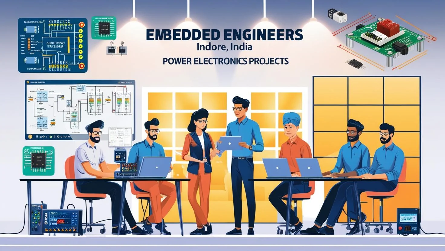 Scientific India Embedded Engineer Job in Power Electronics at Indore