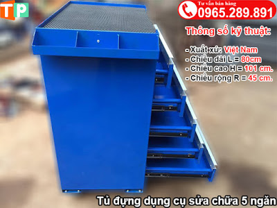 Tủ đựng đồ nghề sửa chữa gara ô tô