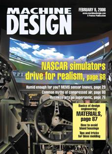 Machine Design...by engineers for engineers 2006-03 - 9 February 2006 | ISSN 0024-9114 | PDF HQ | Mensile | Professionisti | Meccanica | Computer Graphics | Software | Materiali
Machine Design continues 80 years of engineering leadership by serving the design engineering function in the original equipment market and key processing industries. Our audience is engaged in any part of the design engineering function and has purchasing authority over engineering/design of products and components.