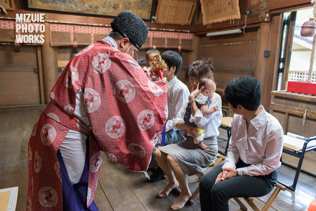 椿原神社お宮参り