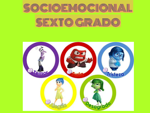 Evaluación socioemocional Sexto grado 