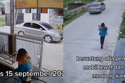  Viral Video Ibu Panik Lari saat Anaknya Sakit, Aksi Mobil Penolong Tuai Pujian