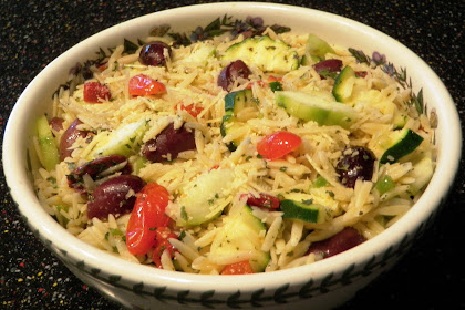 SANDRA'S MEDITERRANEAN ORZO SALAD
