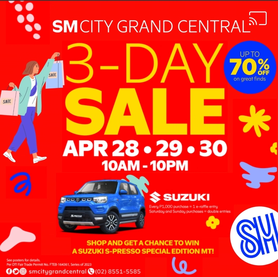 Summer Sale at SM City Grand Central