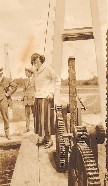 Helen Killeen Parker boat trip about 1919-21