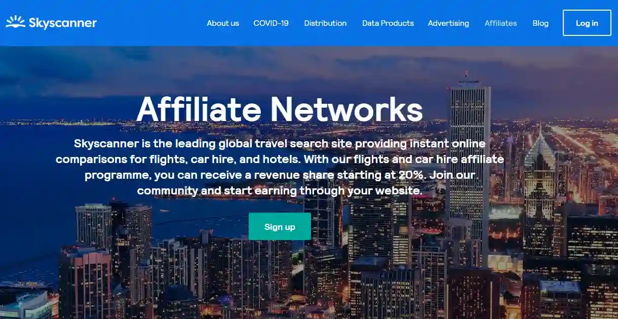 Skyscanner Affiliate Program