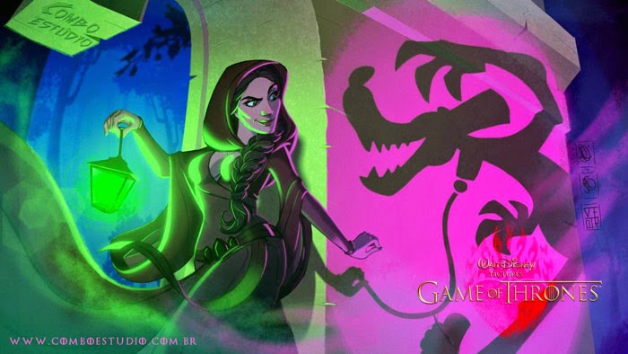 Ilustraciones de Game Of Thrones al estilo Disney  Oye 