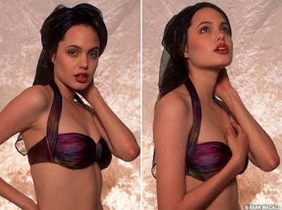 A Look at Angelina Jolie In Her Photoshoot at 16 Years Old!