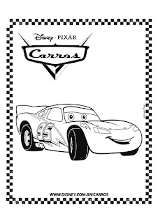 Ausmalbilder Disney Pixar Cars zum Ausdrucken