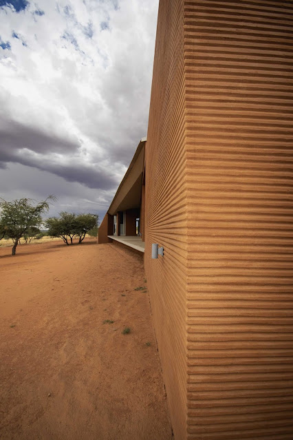 The unique character of this hunting lodge, Namibia