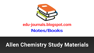 Allen Chemistry Study Material