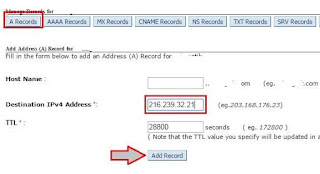 Tukangtik.com - Cara Lengkap Costum Domain TLD Dari Whois untuk Blogspot - add ipv1-4