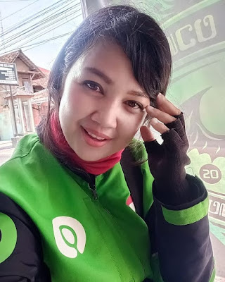 Driver Gojek Cantik