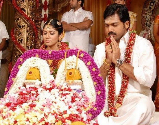 Karthi's wedding