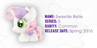 MLP Fashems Series 5 Sweetie Belle Figure by Tech 4 Kids