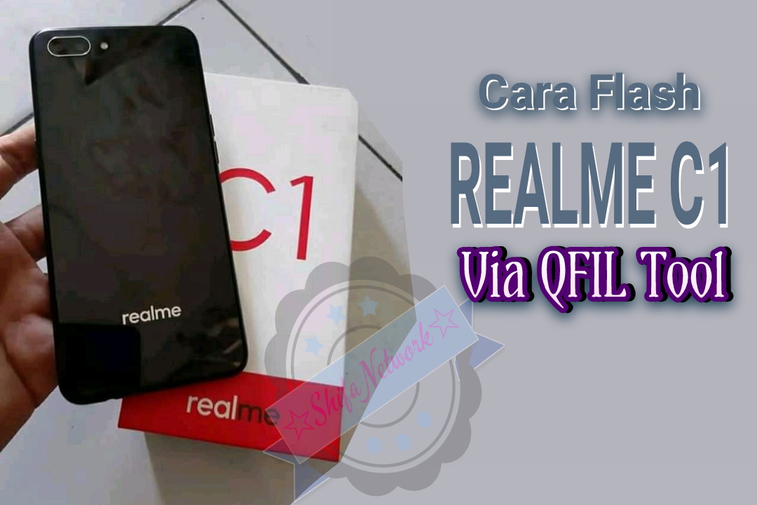 cara flash realme c1