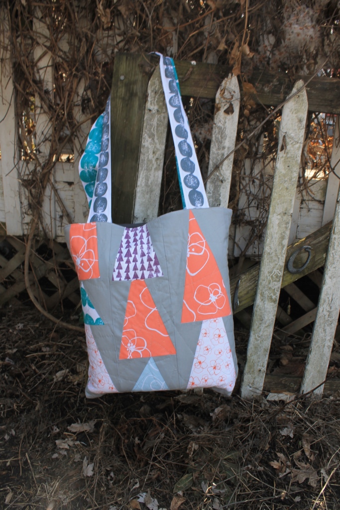 Basic quilted tote bag DIY Free Tutorial