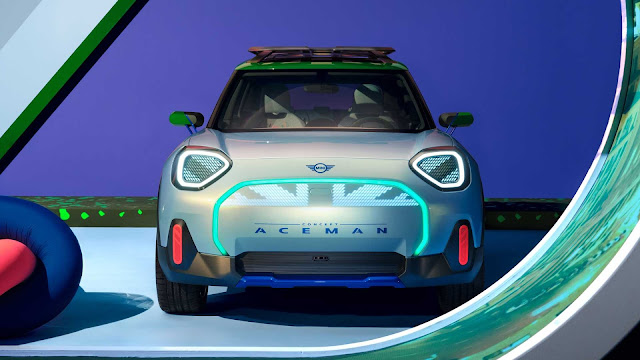 Mini Cooper Aceman Concept EV Debuts