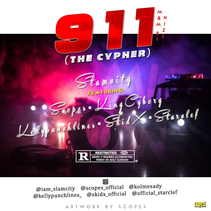 Slamcity – 911 | The Cypher FT. Scopes + KingCyborg + Kelly Punchlines + SkidX + Starclef