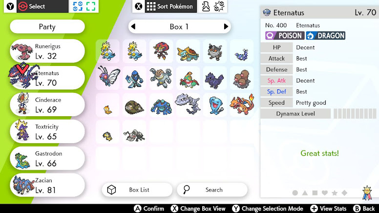 Individual Values Pokémon Sword Shield