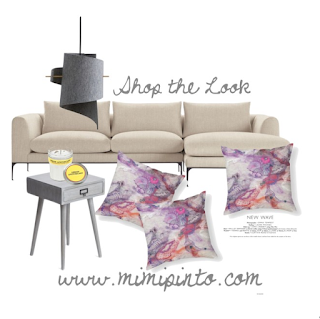 Living room decor by Mimi Pinto at Threadless