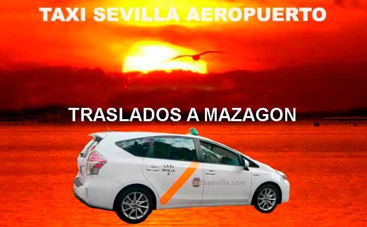 ¿Cuánto cuesta un taxi de Sevilla a Mazagón?