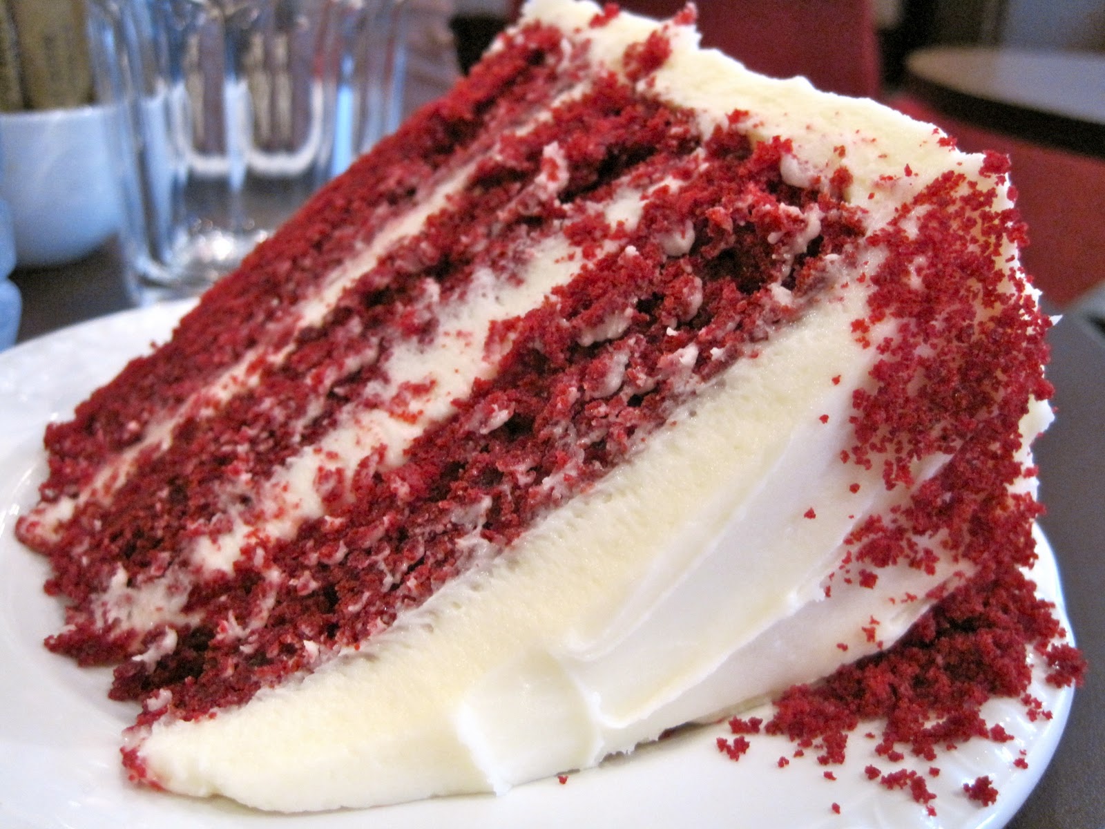 hummingbird bakery red velvet cake: The Red Velvet Cake had too