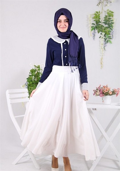 Image Result For Model Gamis Untuk Orang Tua Gemuk