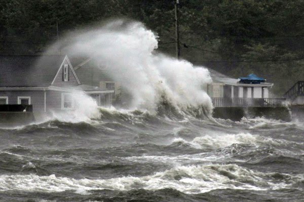 Hurricane Irene Destruction in America