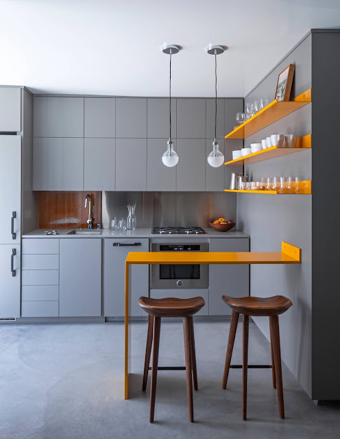 unique functional 2×3 minimalist kitchen designs