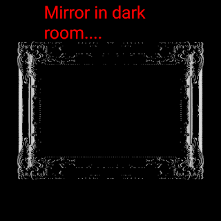 What is the colour of the mirror?