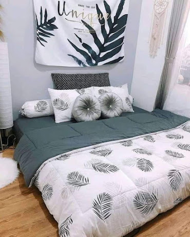 Kamar tidur rumah minimalis sederhana di lahan 6x10