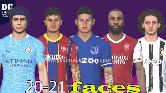 PES 2017 Facepack Update 2020/2021 By DC