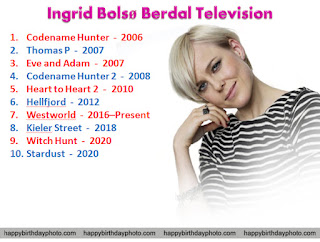 ingrid bolso berdal television shows 1 to 10