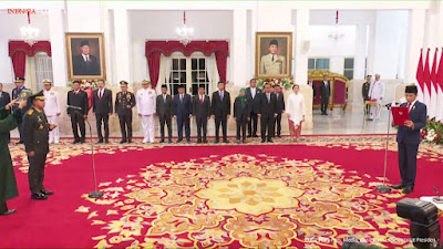 Presiden Jokowi Lantik Jenderal Agus Subiyanto Jadi Panglima TNI