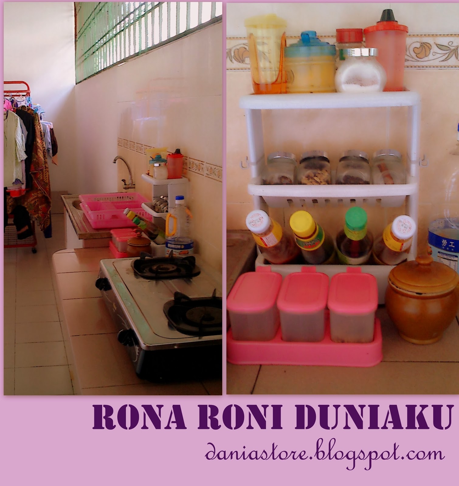 Rona Roni DuniaKu Susunatur Ruang Dapur Ala Saya