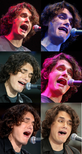 john mayer face