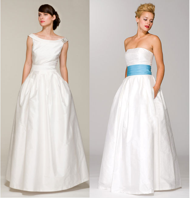 Wedding dresses with pockets Brautkleider mit Taschen