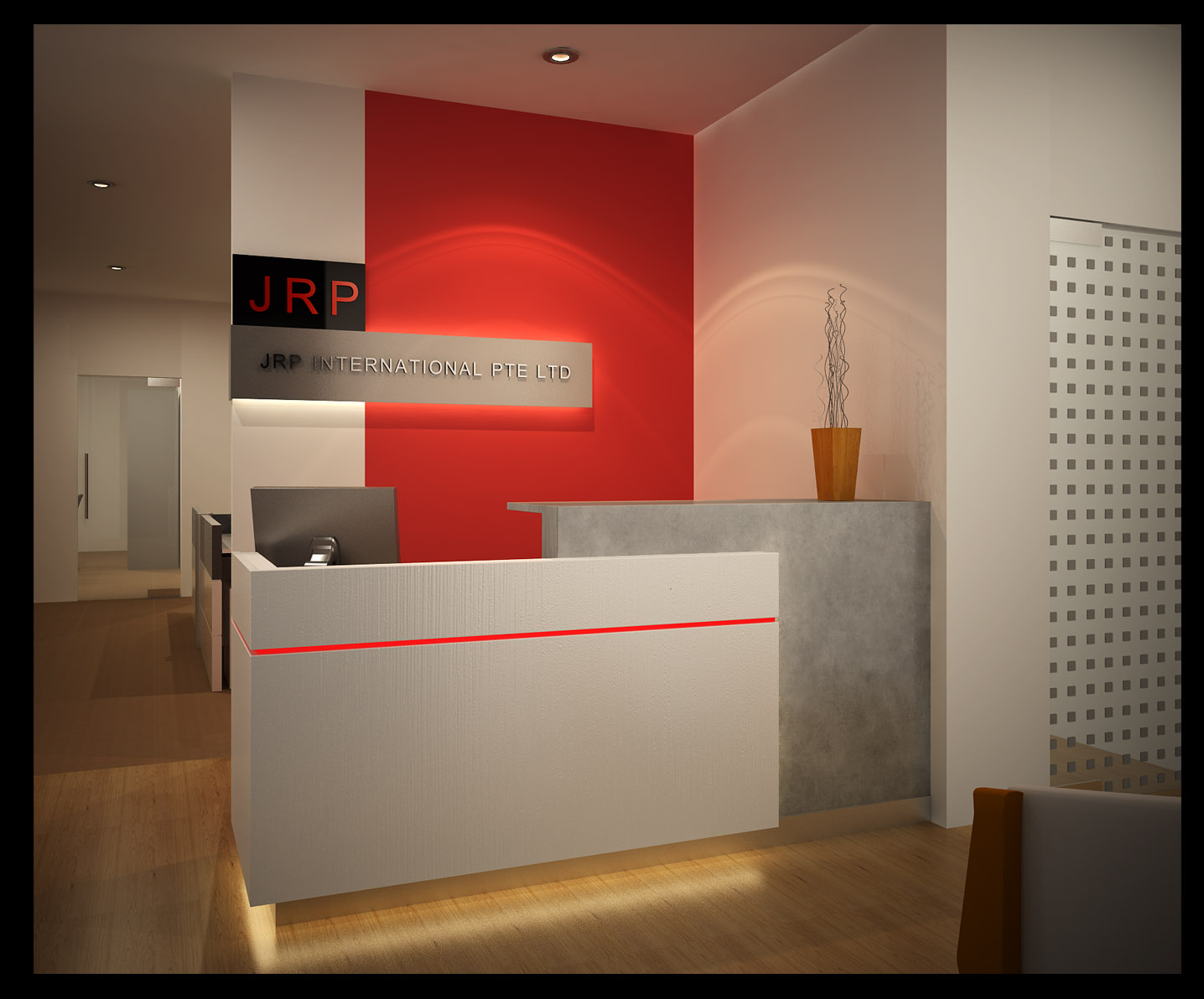 Office Reception Area Design