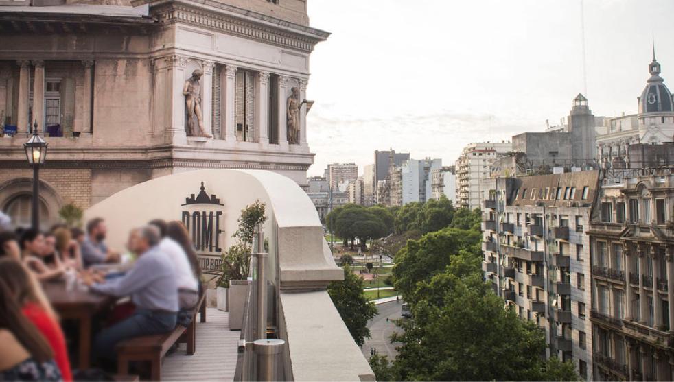 3 Rooftop UNICAS por su  VISTA de cupulas en Buenos Aires