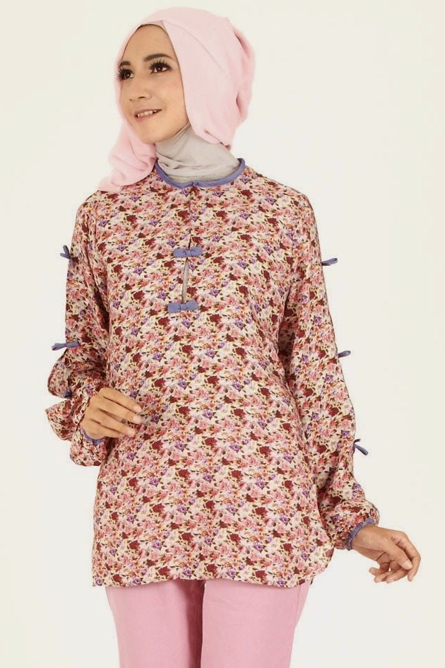 10 Contoh Baju  Muslim  Batik Wanita  Modern Busana Indonesia