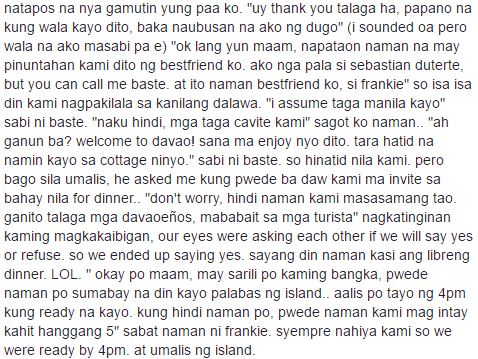 Young Woman Shared Her Untold Story With Sebastian 'Baste' Duterte And It Goes Viral!