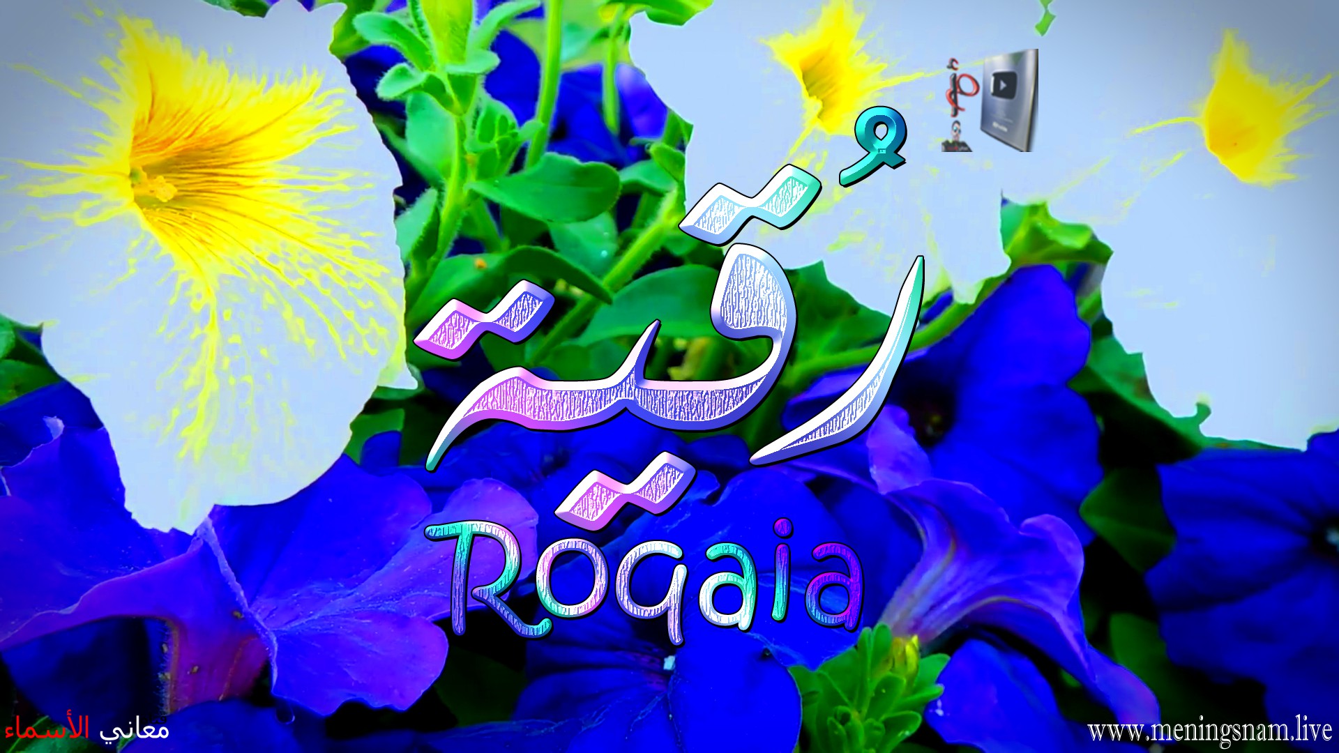 معنى اسم, رقية, وصفات حاملة, هذا الاسم, Roqaia,